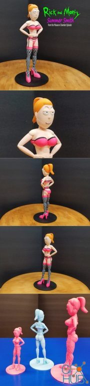 Summer smith from Rick and Morty pleasure chamber episode – 3D Print
