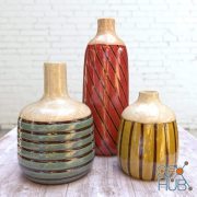 Ceramic Vases Rio Franco (Vray)
