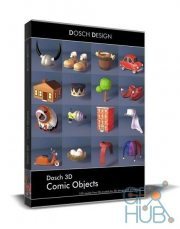 DOSCH 3D – Comic Objects V1