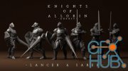 Allorin Knight Lancer – 3D Print
