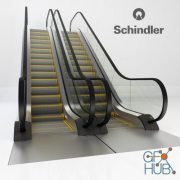 Schindler escalator