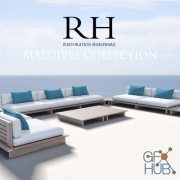 Maldives Collection garden furniture by Restoration Hardware