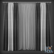 Curtains in a contemporary style (158)