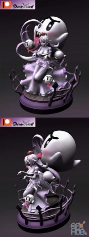 Mario, Princess Boo – 3D Print