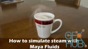 How to simulate steam with Maya Fluids