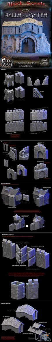 City walls – 3D Print