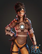 Tracer - Character Creation in Blender