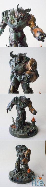 DOOM Cyberdemon – 3D Print