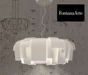 Fontana Arte WIG pendant chandelier