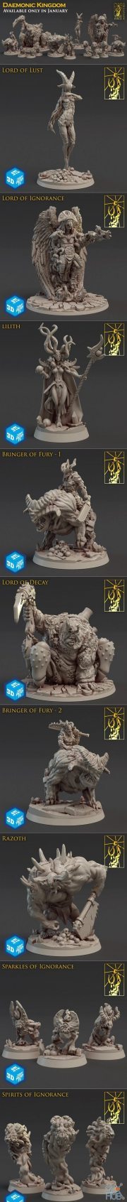 Daemonic Kingdom – 3D Print