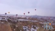MotionArray – Aerial Of Hot-air Balloons In Cappadocia 1018961
