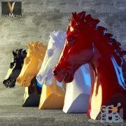 Horse heads by Altamoda