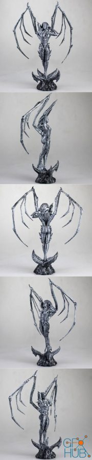 Starcraft KERRIGAN statue – 3D Print