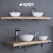 Overhead sink from Agape