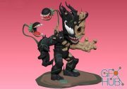 Venom Groot – 3D Print