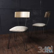 Owen Metal Frame Chairs with Cushion