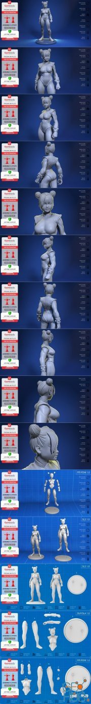 Chun-Li – 3D Print