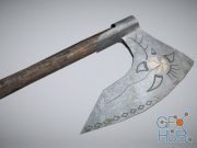 Medieval battle ax
