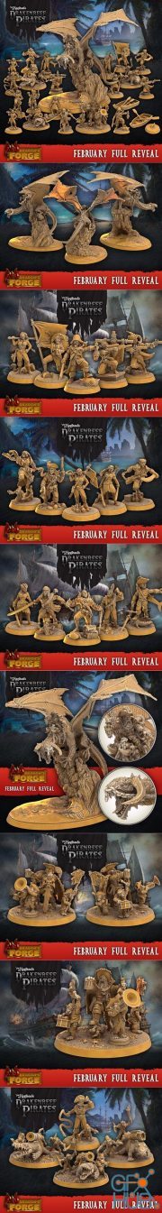 Dragons Forge Drakenreef Pirates February 2022 – 3D Print