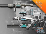 Unity Asset – SCIFI Weapons Pack 1
