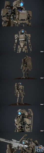 Mobile Armored Droid PBR