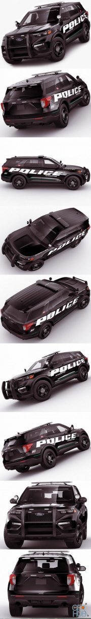 Explorer 2020 Police Interceptor car