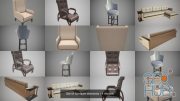 CGTrader – Set of furniture elements 3D Model Collection