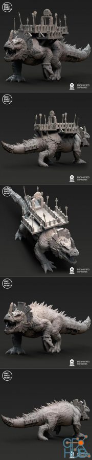 Saurian Dread Behemoth – 3D Print
