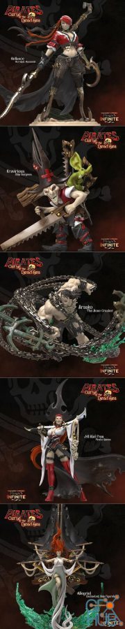 Heroes Infinite - Pirates Curse of the Dead Seas - Heroes July 2022 – 3D Print