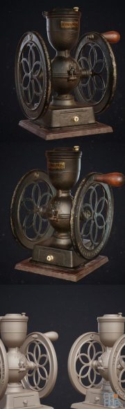 Antique coffee grinder PBR