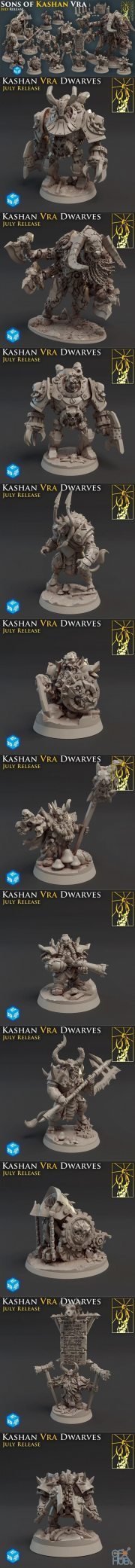 Sons of Kashan Vra – 3D Print