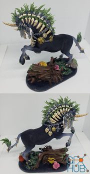 Dark Unicorn - 3D Print