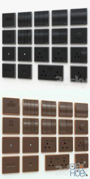 Scneme wall switches & sockets