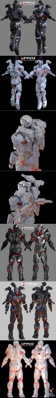 War Machine MK4 – 3D Print