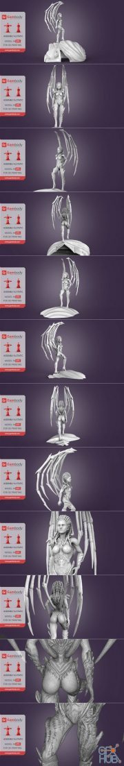 Queen of Blades – 3D Print