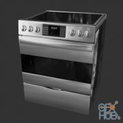 Oven And Stove Electric (Vray, Corona)