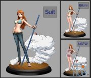 One Piece: Nami Zeus With – 3D Print
