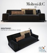 Seating system Night&Day by Molteni&C