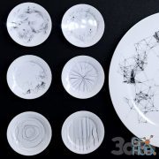 Decorative plates set2