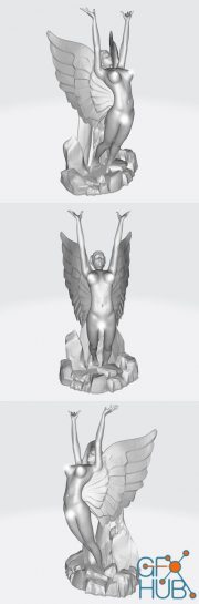 Fallen Angel – 3D Print