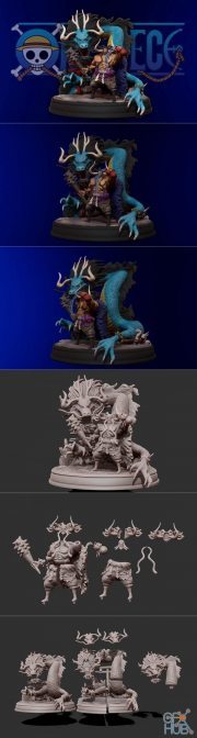 Kaido (CG Trader) – 3D Print