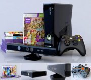 XBOX 360 Kinect game console
