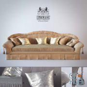 Classic sofa Savoy by Provasi