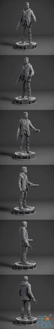 Alan Wake – 3D Print