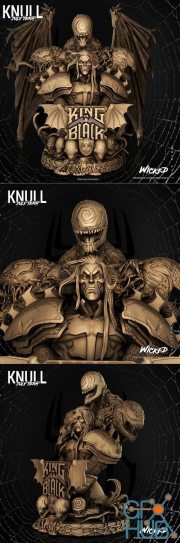 Wicked - Knull Bust – 3D Print