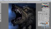 Skillshare – How to Draw and Paint a Werewolf in Photoshop
