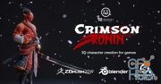FlippedNormals – Crimson Ronin – PBR Character Creation for Games