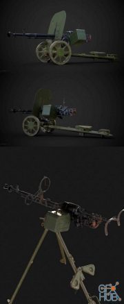 Soviet DShK Machinegun PBR