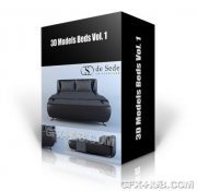 3DDD Models Beds Vol. 1