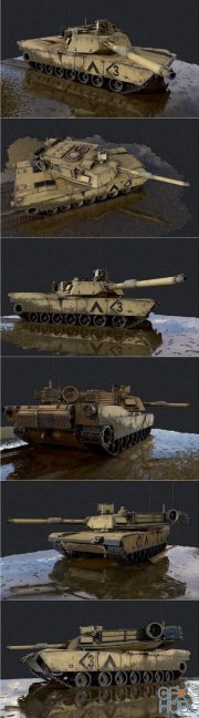 Main Battle Tank M1A1 Abrams